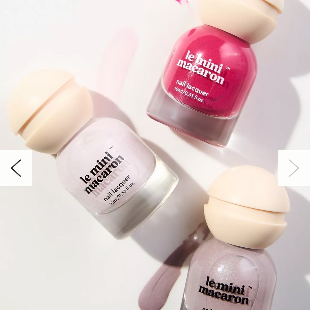 Le Mini Macaron "Love in Bloom" nail lacquer trio - Picture 2 of 5